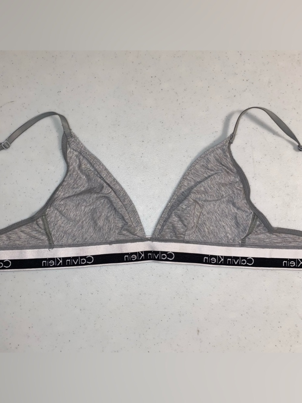 Calvin Klein Heather Gray Bralette - Picture 5 of 9